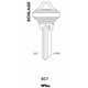 SCHLAGE 35-100F (923F) 5 PIN - SC7 SCHLAGE 35-100F (923F) 5 PIN - SC7